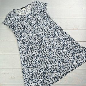 MSK Petite Lightweight Cap Sleeve Floral Dress Size Petite Medium